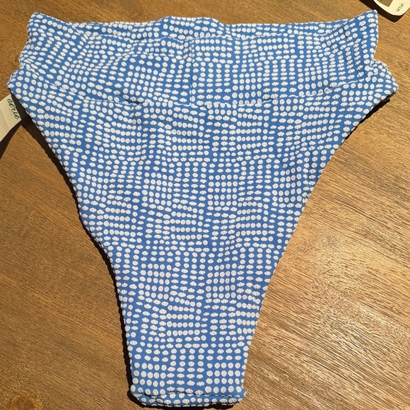 Aerie Blue & White Bikini Set | Size L | NWT - Picture 4 of 6